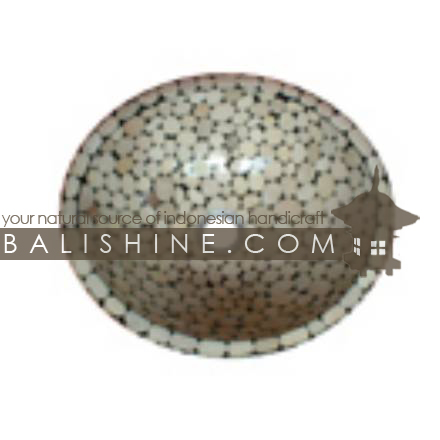 Balishine: Your natural source of indonesian handicraft presents in its Home Decor collection the White Gravel Stone Sink:11DIV116:This sink is produced in Indonesia made from resin and the formating of white gravel stone     