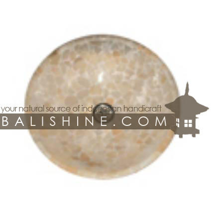 Balishine: Your natural source of indonesian handicraft presents in its Home Decor collection the Natural White Stone Sink:11DIV14:This sink is produced in Indonesia made from the natural white stone format  