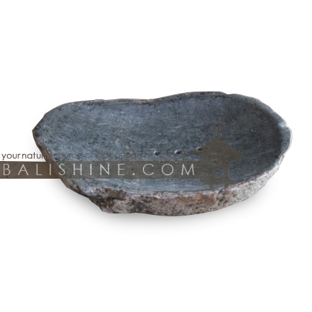 Balishine: Your natural source of indonesian handicraft presents in its Home Decor collection the Natural Stone Soap Holder:11KEL26438:This soap holder is produced in Bali made from natural stone.   