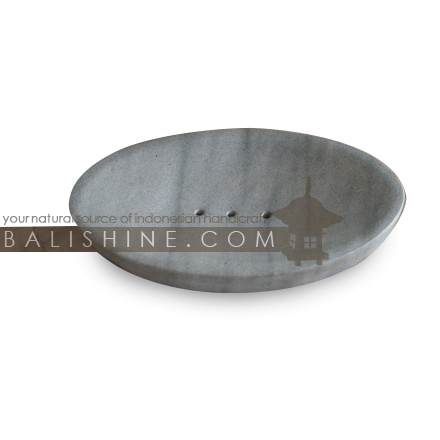 Balishine: Your natural source of indonesian handicraft presents in its Home Decor collection the Natural Stone Soap Holder:11KEL26439:This soap holder is produced in Bali made from natural stone.   