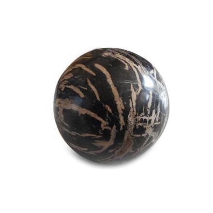 Balishine: Your natural source of indonesian handicraft presents in its Home Decor collection the Petrified Wood Ball:12DF38496:This ball is made from petrified wood.  