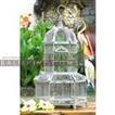 balishine This bird cage is a handicraft of Indonesia made from wood.