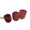balishine This set of 3 baskets is made in Bali from mendong grass.