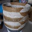 balishine This basket is made with natural mendong grass.