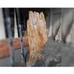 balishine This sculpture is made from petrified wood.