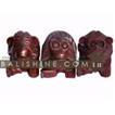 balishine This monkey statue is produced in Bali made from suar wood.