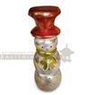 balishine This standing snowman is produced in Bali and made from natural albasia wood.  Result will be so beautiful under your christmas tree?