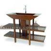 balishine This bathroom furniture is produced in indonesia, made from teak wood. This price is without sink.