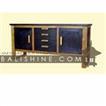 balishine This cabinet is produced in indonesia, made from teak wood. It has 4 drawers and 2 doors.