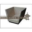 balishine This chair is produced in indonesia, made from seagrass and teak wood. This price is without cushion.