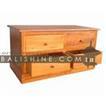 balishine This chest is produced in indonesia, made from teak wood. It has 4 drawers.