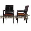 balishine This dining chair is produced in indonesia, made from teak wood.