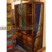 balishine This dresser is produced in indonesia, made from old recycled boat wood. It has 2 doors and 7 drawers.