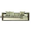 balishine This sofa is produced in indonesia, made from teak wood. This price is without cushion.