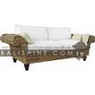 balishine This sofa is produced in indonesia, made from banana and teak wood. This price is without cushion.