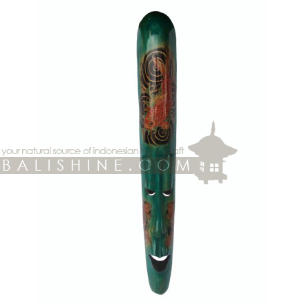 Balishine: Your natural source of indonesian handicraft presents in its Home Decor collection the Mask Lombok:17KET475560:This mask is a handicraft of Lombok made from mahogany wood.  