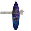 balishine This decorative surf board is made from jempinis wood with hairbrush color finishing.