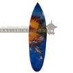 balishine This decorative surf board is made from jempinis wood with hairbrush color finishing.
