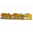 balishine This elephant panel carving is a handicraft of Bali made from albesia wood.