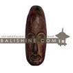 balishine This mask is a handicraft of Bali made from albesia wood.
