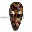 balishine This mask is a handicraft of Bali made from albasia wood with leaves finishing.
