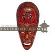 balishine This mask is a handicraft of Lombok made from mahogany wood.