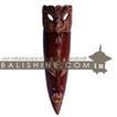 balishine This mask is a handicraft of Bali made from albesia wood.