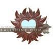 balishine This round mirror is a handicraft of Bali made from MDF wood.