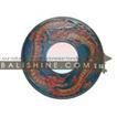 balishine This round mirror is a handicraft of Bali made from MDF wood.