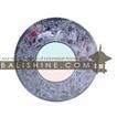 balishine This round mirror is a handicraft of Bali made from mosaic.