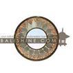 balishine This round mirror is a handicraft of Bali made from mosaic.