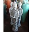 balishine This budha statue is made from GRC (concrete mixed with fiber) and can be used indoor or outdoor.