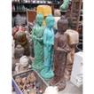 balishine This budha statue is made from GRC (concrete mixed with fiber) and can be used indoor or outdoor.