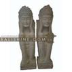 balishine This set of 2 statues is produced in Indonesia, made from lime stone 