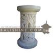 balishine This round pedestral is produced in Indonesia, made from lime stone
