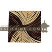balishine This square coaster is  produced in Bali this handicraft is made from resin and the matting of brown and white coconut shell mosaic.