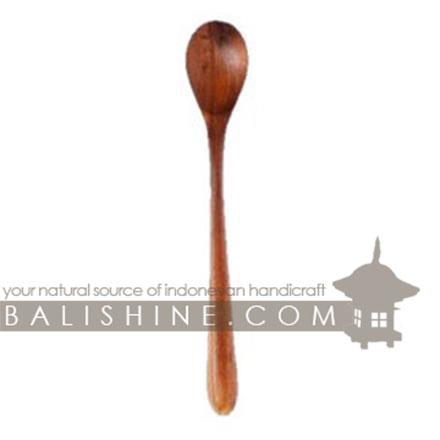 Balishine: Your natural source of indonesian handicraft presents in its Tableware collection the Spoon:632WAS7100:This spoon is produced in Bali made from natural old teak wood with coconut oil finishing.  