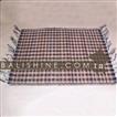 balishine This rectangular placemate is  produced in Bali this handicraft is made from coconut root.