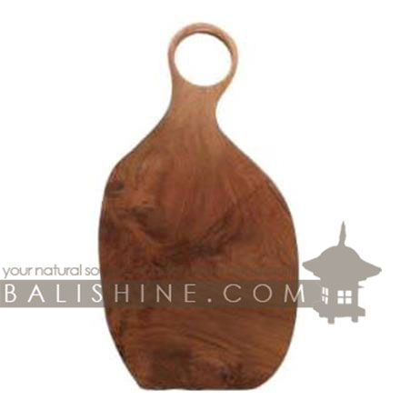 Balishine: Your natural source of indonesian handicraft presents in its Tableware collection the Cutting Board:634WAS7209:This cutting board is produced in Bali made from natural old teak wood with coconut oil finishing.  
