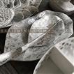 balishine This set of 2 beautiful platter is made from albasia wood with carving. White wash silver colour on photo.