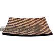 balishine This platter is produced in Bali made from fiber glass and the matting of brown and white coconut shell mosaic.