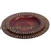 balishine This set of 2 plates is produced in Bali made from mango wood and the matting of brown and white coconut shell mosaic.