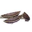 balishine This set of 3 ovals plates is produced in Bali made from bamboo and coconut leaf.