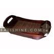 balishine This rectangular tray is produced in Bali made from coconut root and wood.