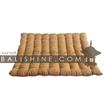 balishine This pillow is produced in Bali it's a handmade Sari  textile with kapok inside.