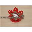 balishine This christmas candle holder decoration is produced in Bali and made from stainless.