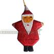 balishine This hanging christmas decoration is produced in Bali and made from natural albasia wood. 